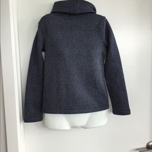 J.Crew  Turtleneck Gray & Blue Sweater  Size XXS  $50